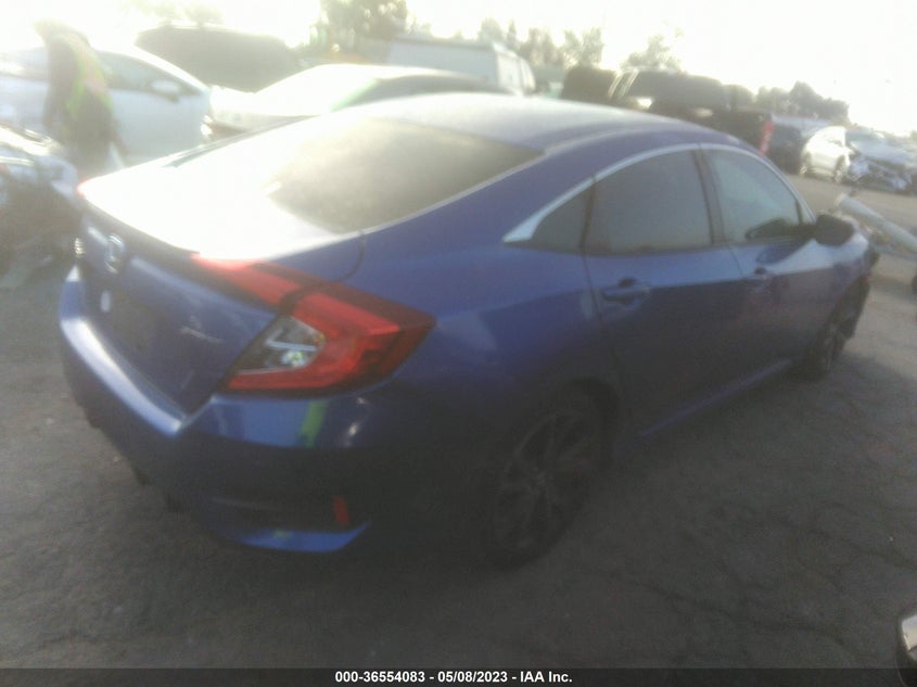 VIN 2HGFC2F83KH525256 2019 HONDA CIVIC SEDAN SPORT