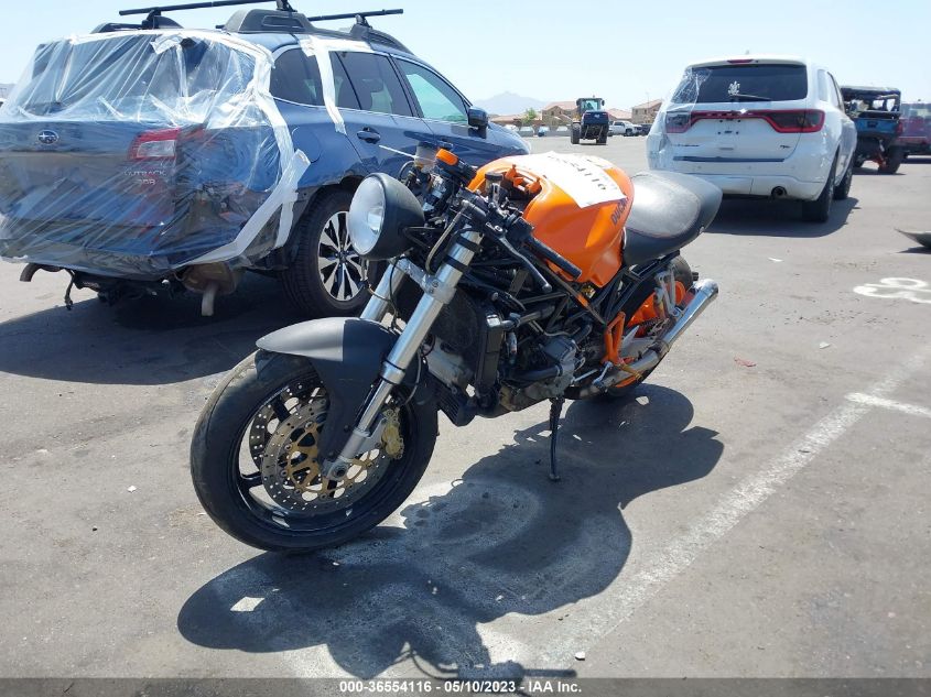 2001 DUCATI ST4 ZDM1TB8S91B004409