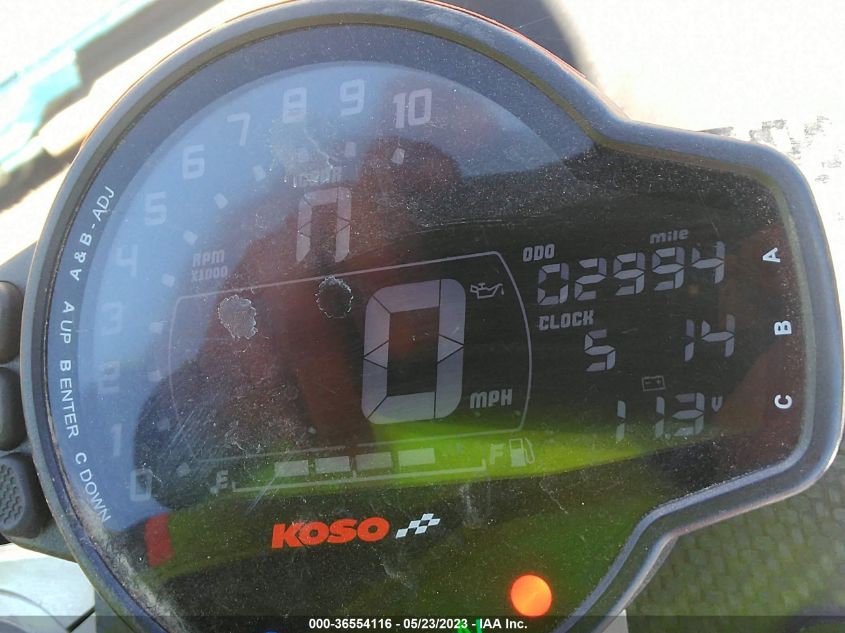 2001 DUCATI ST4 ZDM1TB8S91B004409