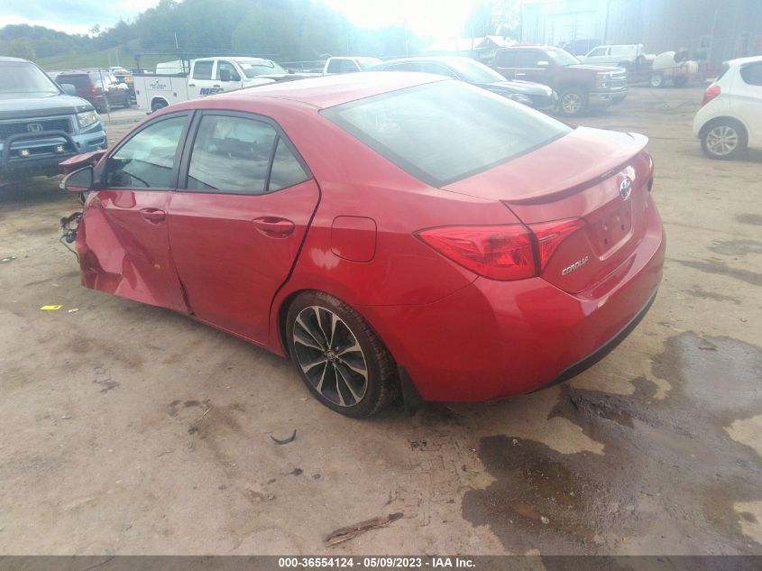 2019 TOYOTA COROLLA L/LE/SE/XLE/XSE - 2T1BURHE9KC189970