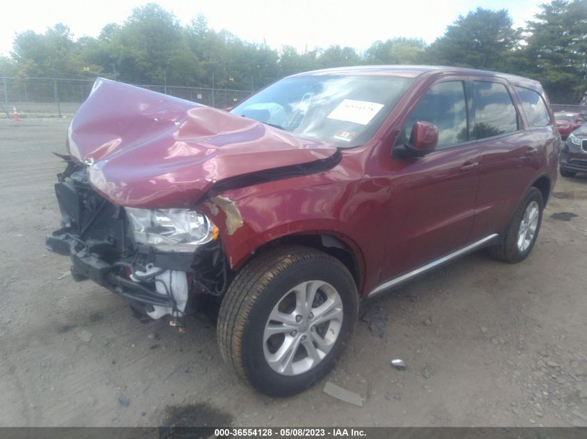 2013 DODGE DURANGO SXT - 1C4RDJAG6DC657628