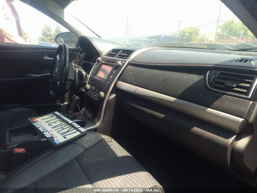 2015 TOYOTA CAMRY XLE/SE/LE/XSE - 4T1BF1FK9FU032626