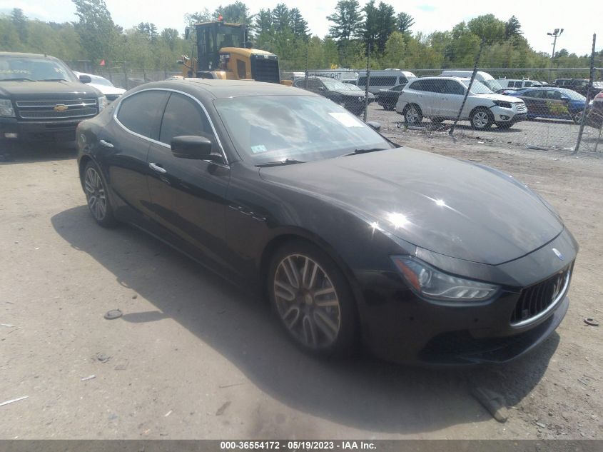 2015 MASERATI GHIBLI S Q4 - ZAM57RTA2F1140219