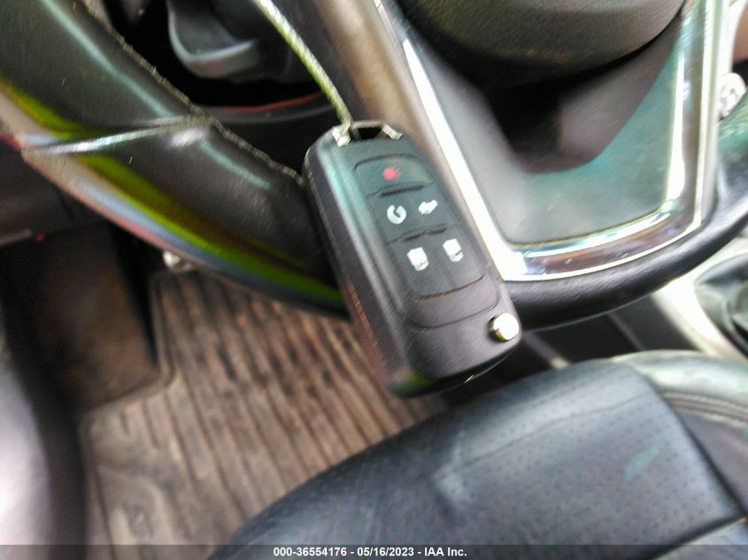 2013 CHEVROLET SONIC LTZ - 1G1JF6SB8D4178881