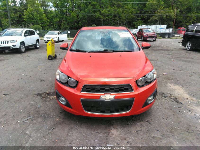 2013 CHEVROLET SONIC LTZ - 1G1JF6SB8D4178881