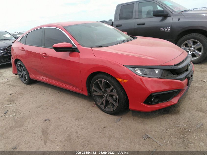 2019 HONDA CIVIC SEDAN SPORT - 2HGFC2F80KH585544