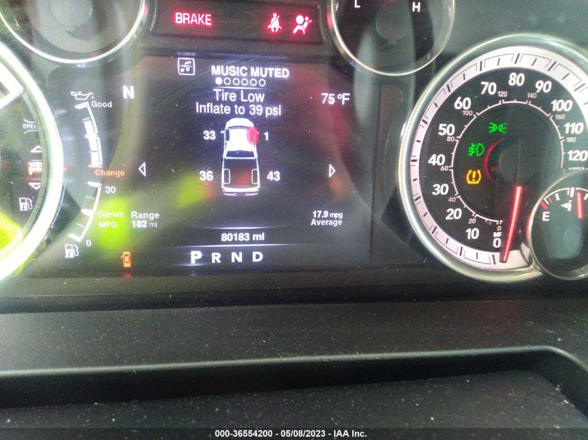 2016 RAM 1500 BIG HORN - 3C6RR7LT9GG189451