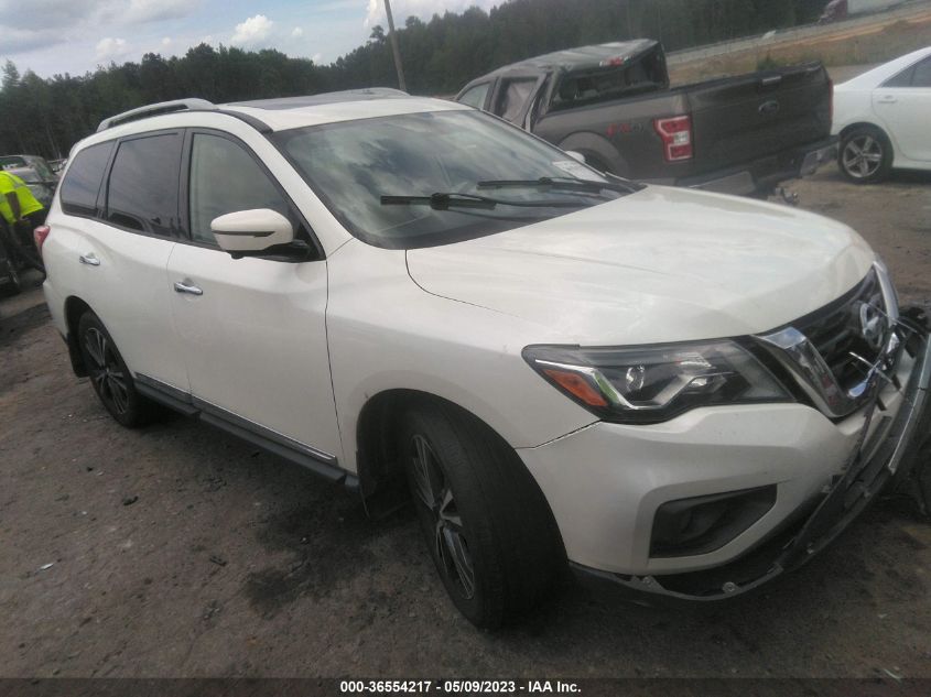 2018 NISSAN PATHFINDER PLATINUM - 5N1DR2MM6JC613073