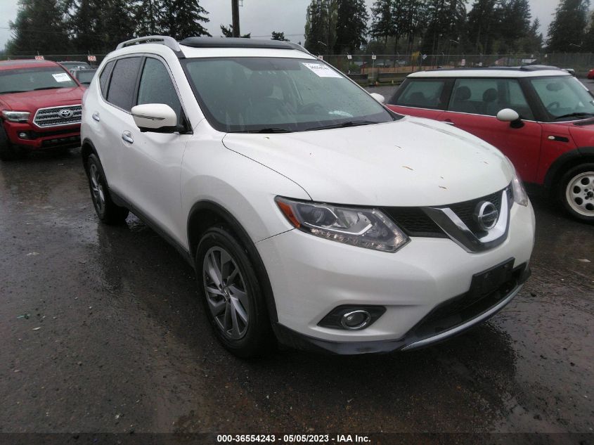 2015 NISSAN ROGUE SL - 5N1AT2MVXFC840481
