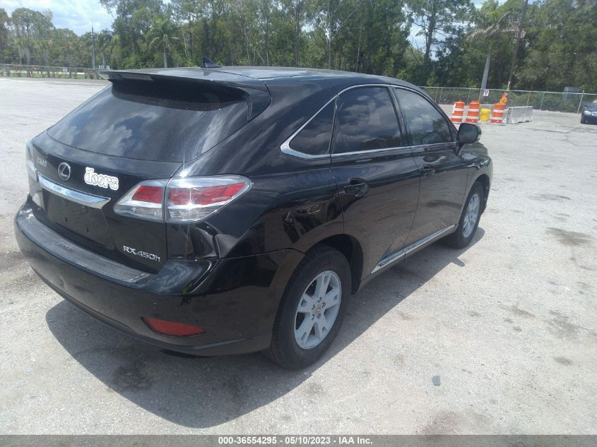 2013 LEXUS RX 450H JTJZB1BA7D2007337