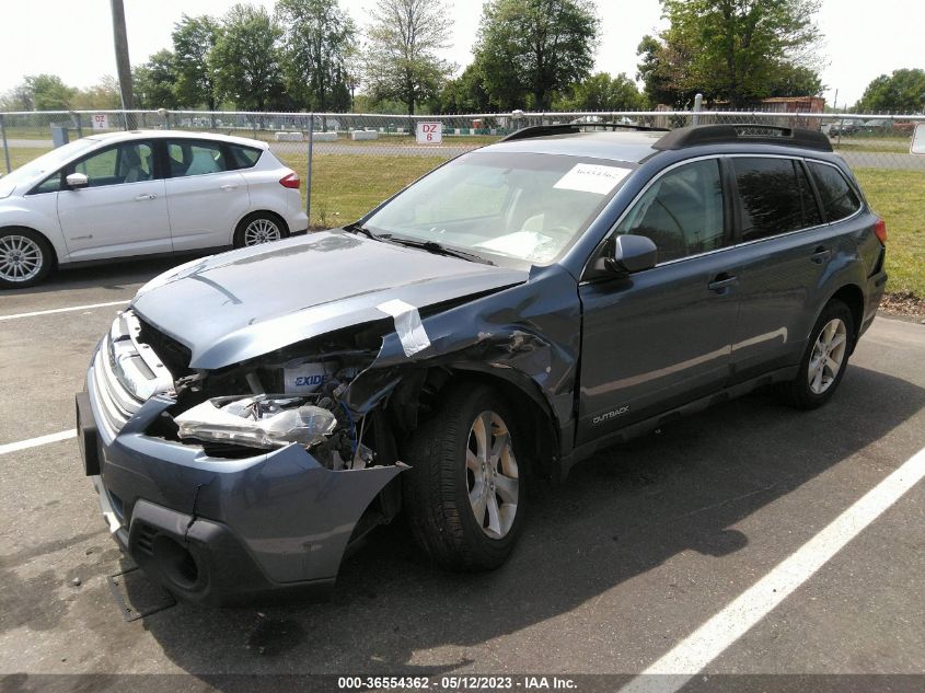 2014 SUBARU OUTBACK 2.5I LIMITED - 4S4BRBLCXE3247205