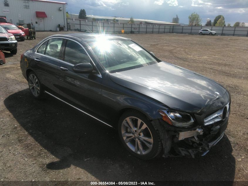 55SWF4JB2GU162450 2016 MERCEDES-BENZ C-CLASS, photo no. 1