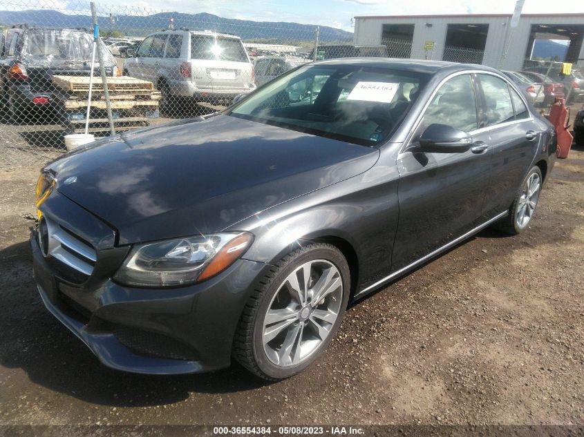 55SWF4JB2GU162450 2016 MERCEDES-BENZ C-CLASS - Image 2