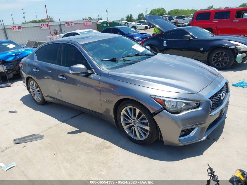 2018 INFINITI Q50 3.0T LUXE - JN1EV7AP2JM350917