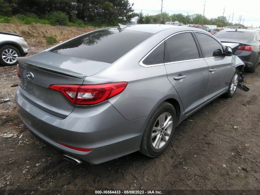 2015 HYUNDAI SONATA 2.4L SE - 5NPE24AF2FH073893