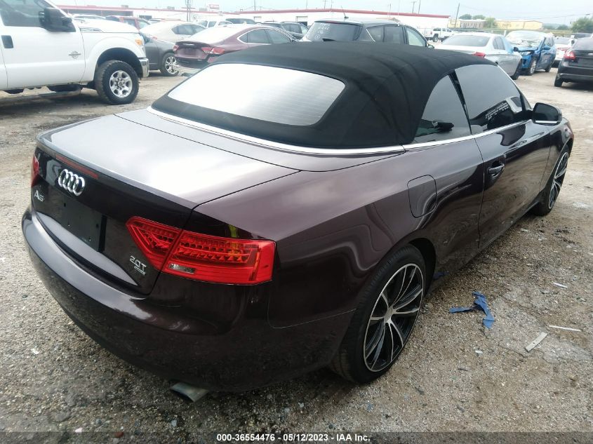 2014 AUDI A5 PREMIUM PLUS WAULFAFH8EN012970