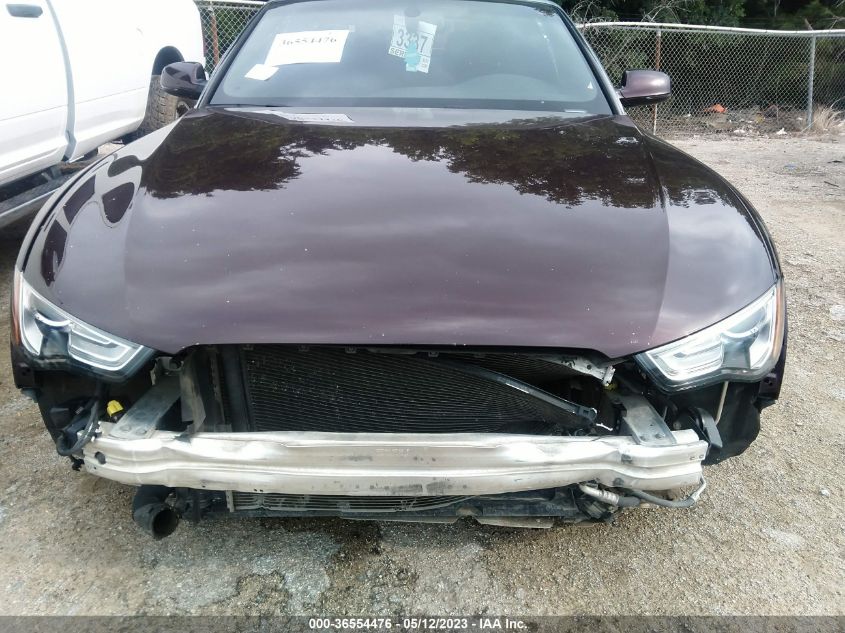 2014 AUDI A5 PREMIUM PLUS WAULFAFH8EN012970