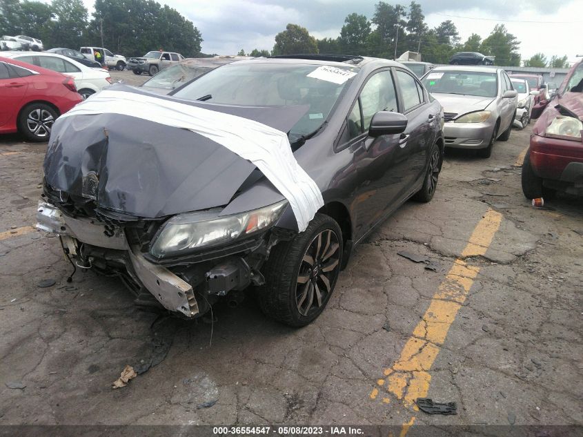 2015 HONDA CIVIC SEDAN EX-L - 19XFB2F97FE084193