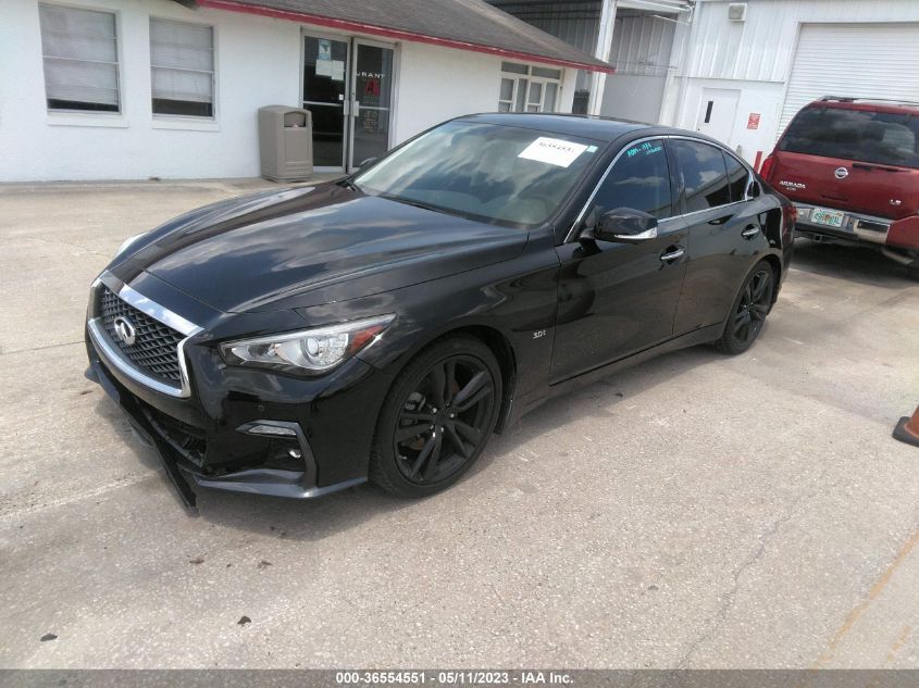 2019 INFINITI Q50 3.0T SIGNATURE EDITION - JN1EV7AP4KM542177