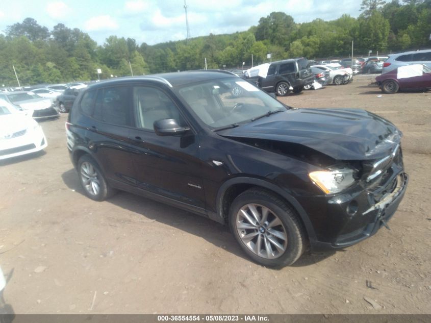 2013 BMW X3 XDRIVE28I - 5UXWX9C50D0A20158