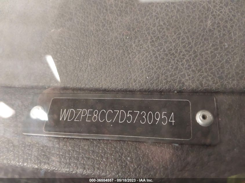 2013 MERCEDES-BENZ SPRINTER VANS WDZPE8CC7D5730954