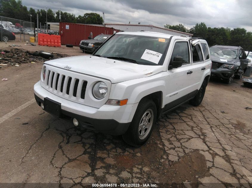 2015 JEEP PATRIOT SPORT - 1C4NJPBB9FD427561