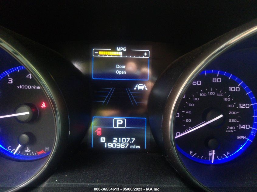 2019 SUBARU OUTBACK PREMIUM - 4S4BSAFCXK3300894