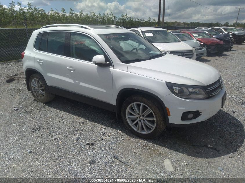 2016 VOLKSWAGEN TIGUAN SE - WVGBV7AX7GW573267