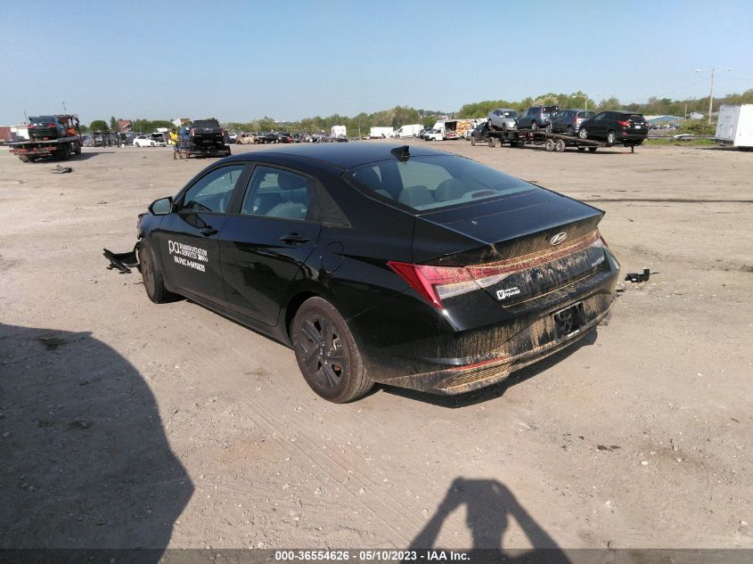 2023 HYUNDAI ELANTRA HYBRID BLUE KMHLM4AJ0PU058270