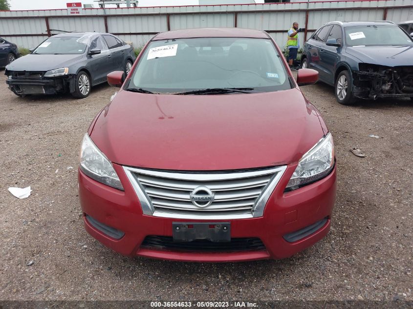 2015 NISSAN SENTRA SR/SL/S/SV/FE+ S - 3N1AB7AP7FL658691