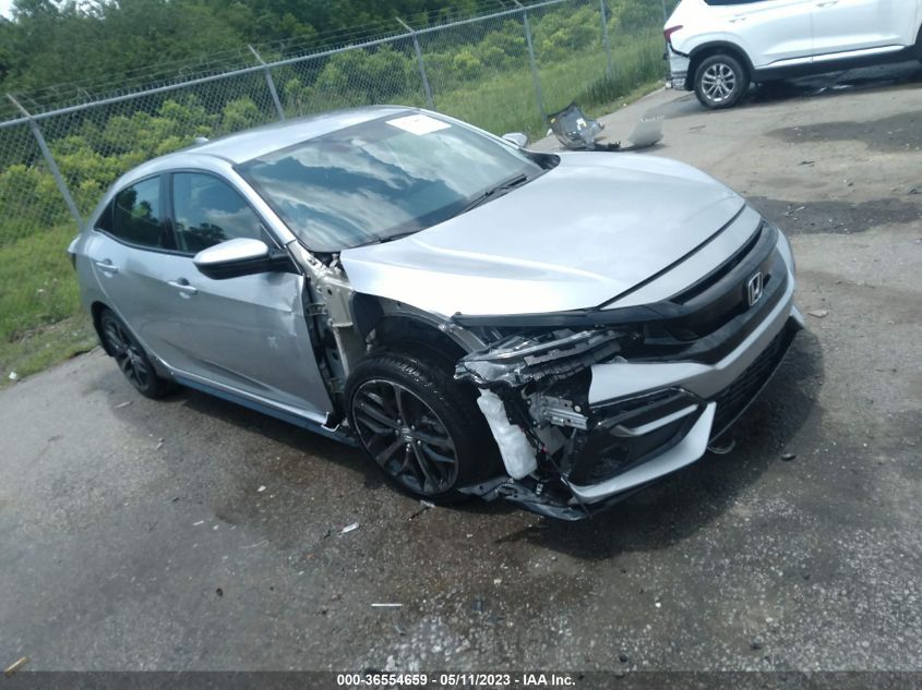 2021 HONDA CIVIC HATCHBACK SPORT - SHHFK7H45MU225511