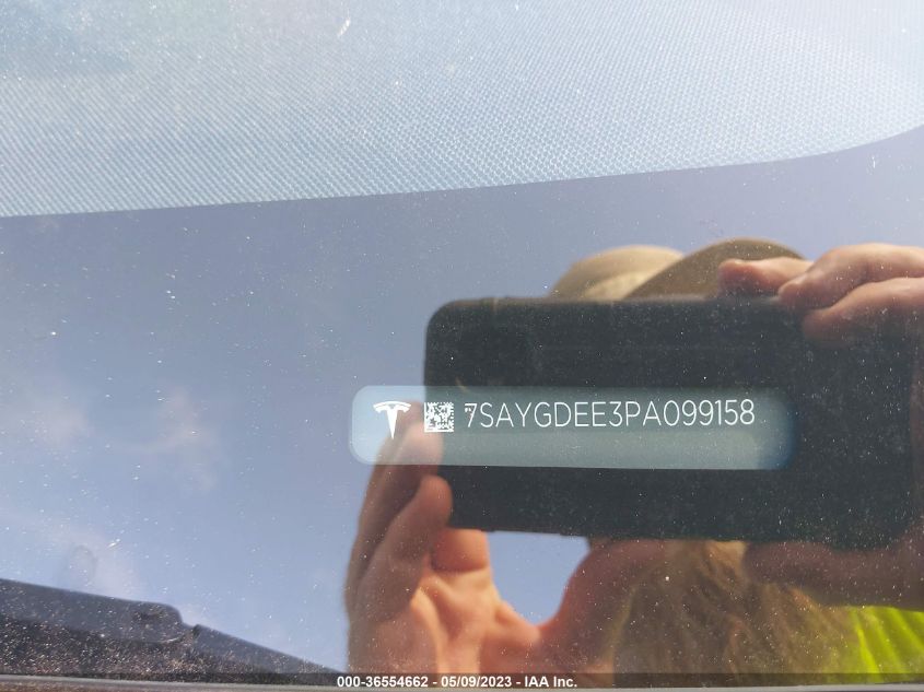 2023 TESLA MODEL Y LONG RANGE - 7SAYGDEE3PA099158
