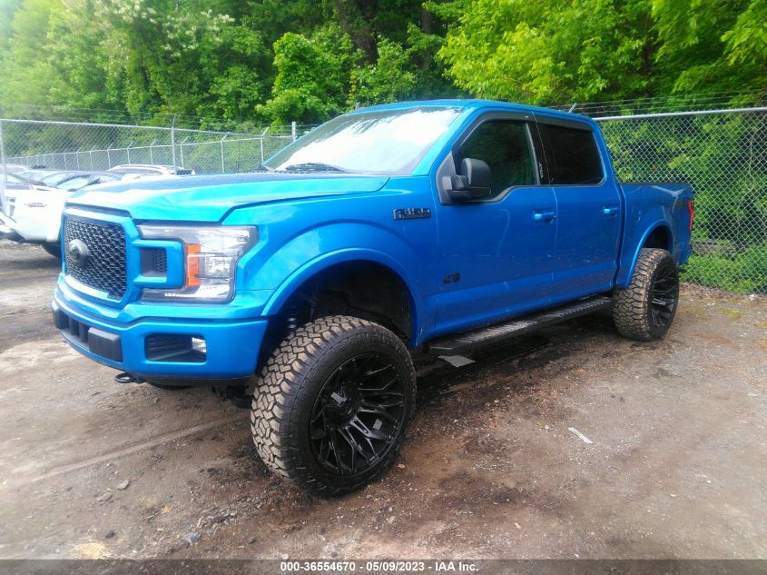 2020 FORD F-150 XLT - 1FTEW1EP4LFC57664