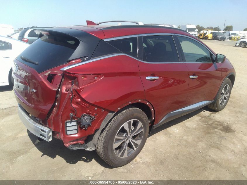 2021 NISSAN MURANO SV - 5N1AZ2BJ8MC122259