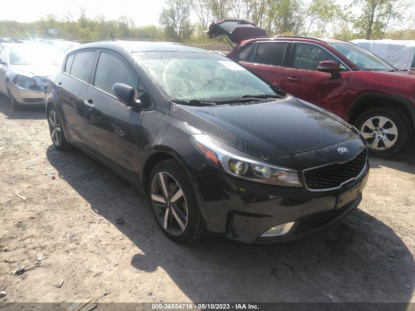 KNAFX5A81H5715937 KIA FORTE5 EX 2017