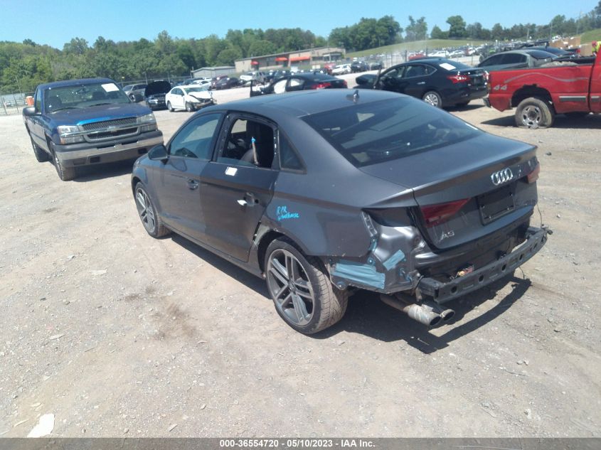 2017 AUDI A3 SEDAN PREMIUM - WAUAUGFF0H1046735