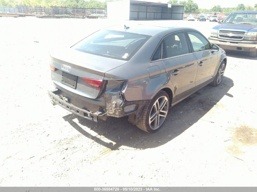 2017 AUDI A3 SEDAN PREMIUM - WAUAUGFF0H1046735