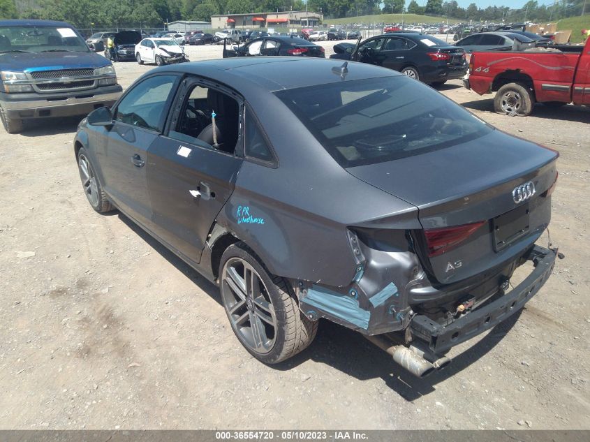 2017 AUDI A3 SEDAN PREMIUM - WAUAUGFF0H1046735