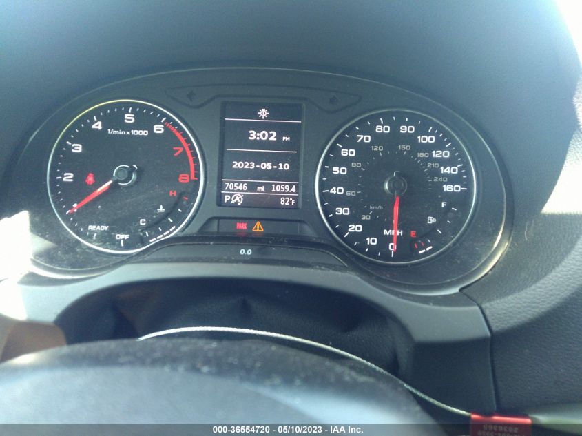 2017 AUDI A3 SEDAN PREMIUM - WAUAUGFF0H1046735