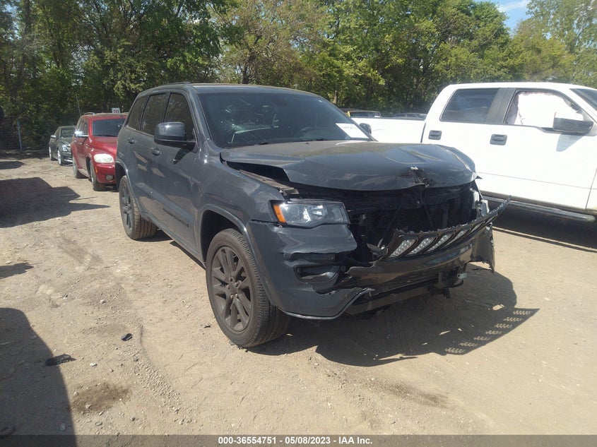 VIN 1C4RJFAG5JC284390 2018 JEEP GRAND CHEROKEE ALTITUDE