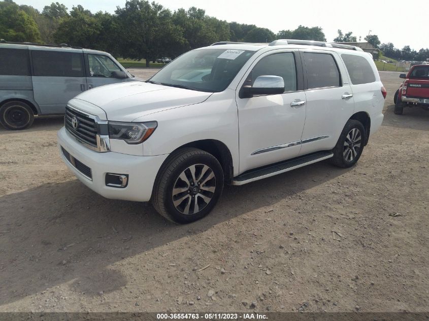 2018 TOYOTA SEQUOIA LIMITED - 5TDJW5G15JS155821
