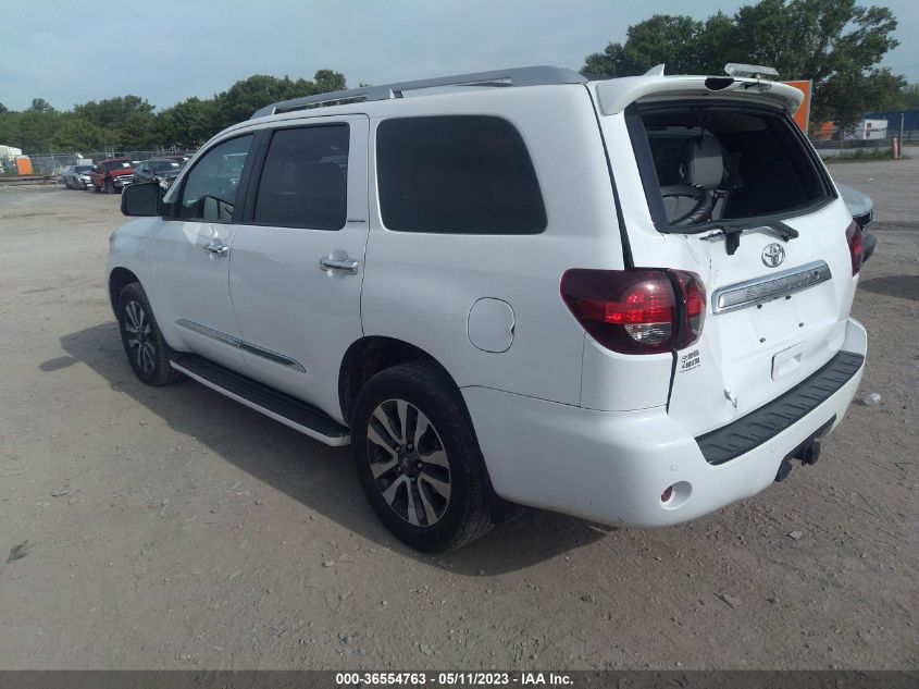 2018 TOYOTA SEQUOIA LIMITED - 5TDJW5G15JS155821