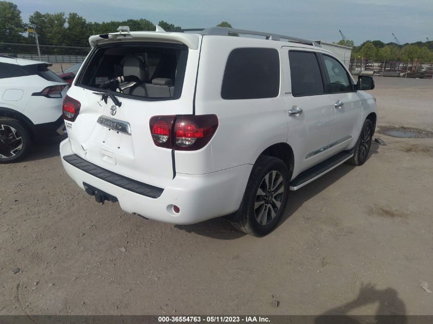 2018 TOYOTA SEQUOIA LIMITED - 5TDJW5G15JS155821