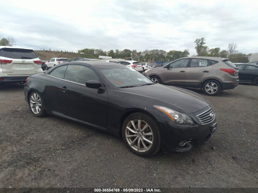 2013 INFINITI G37 CONVERTIBLE BASE - JN1CV6FE3DM771235