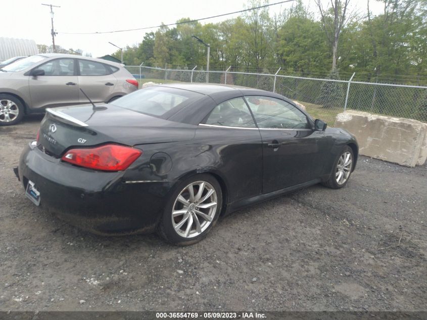 2013 INFINITI G37 CONVERTIBLE BASE - JN1CV6FE3DM771235