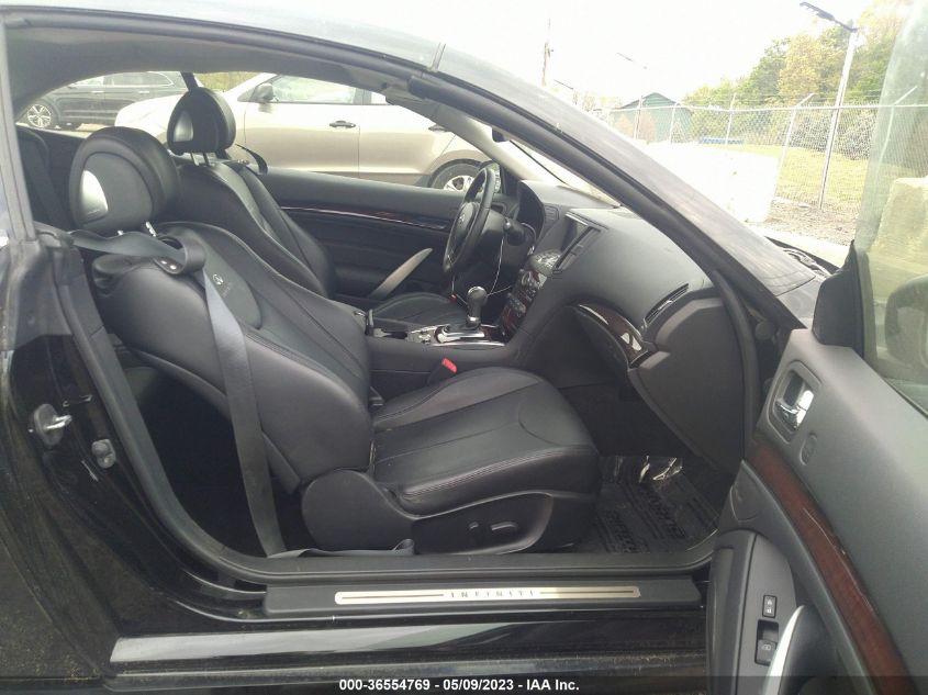 2013 INFINITI G37 CONVERTIBLE BASE - JN1CV6FE3DM771235