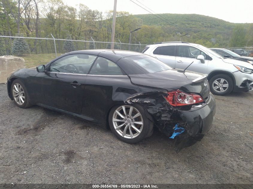 2013 INFINITI G37 CONVERTIBLE BASE - JN1CV6FE3DM771235