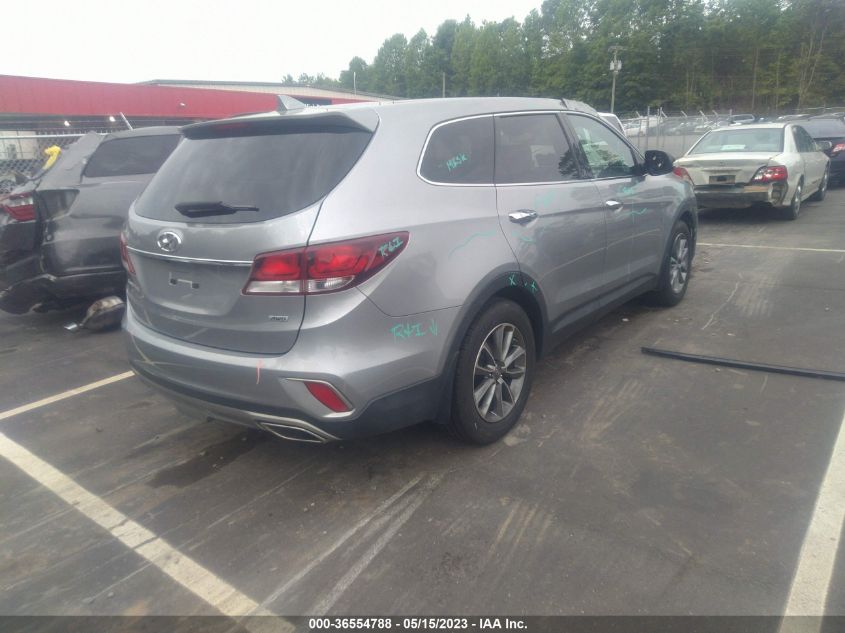 2017 HYUNDAI SANTA FE SE - KM8SMDHF7HU252034