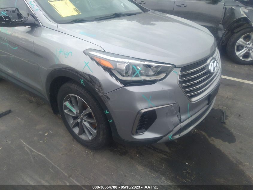 2017 HYUNDAI SANTA FE SE - KM8SMDHF7HU252034