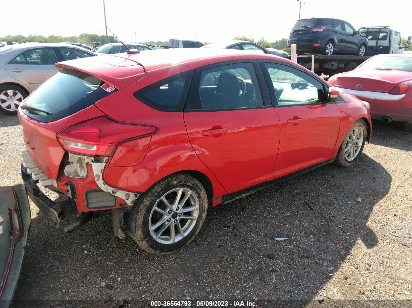 2017 FORD FOCUS SE - 1FADP3K22HL224299